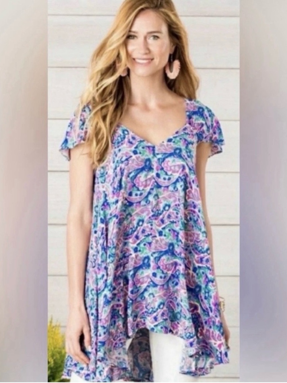 Matilda Jane Tunic Top XL Adventure Begins in the Maze